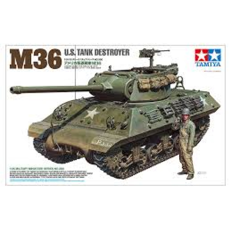 1/35 SCALE U.S. TANK DESTROYER M36