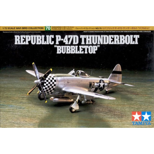 1/72 P-47D THUNDERBOLT BUBBLETOP