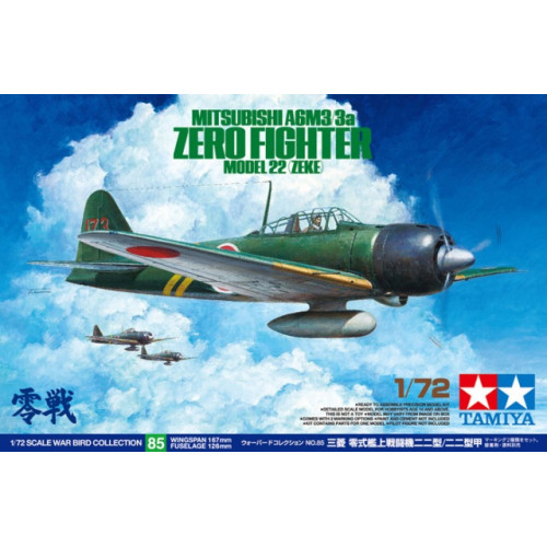 1/72 A6M3/3a Zero Model 22 (Zeke)