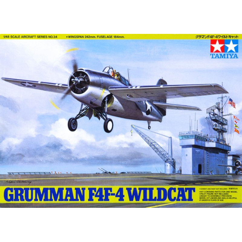 1/48 GRUMMAN F4F-4 WILDCAT 