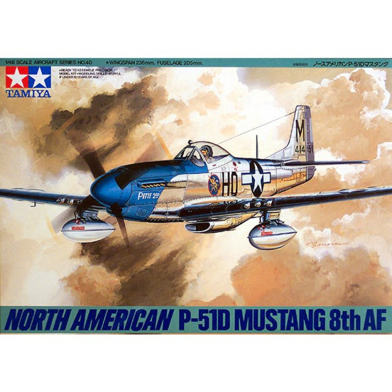 1/48 N.A.P-51D Mustang 8th AF