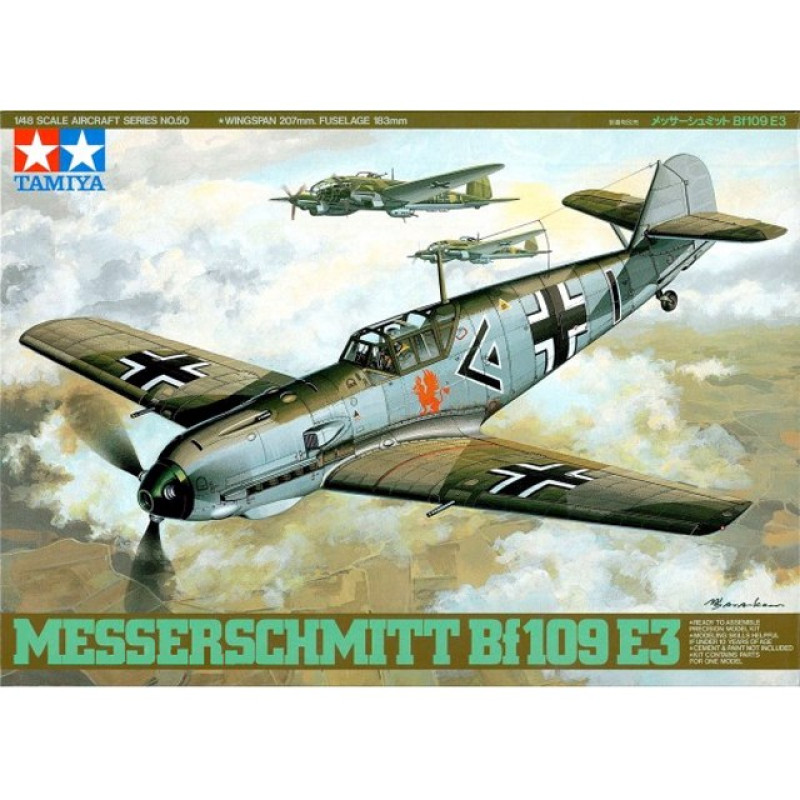 1/48 MESSERSCHMITT BF109-E