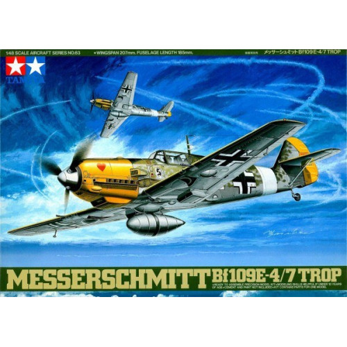 1/48 MESSERSCHMITT BF109E 4/7 TROP