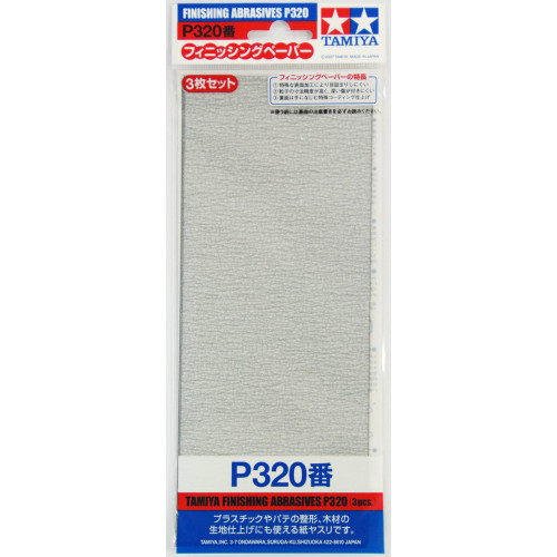 Finishing Abrasives P320 1/3