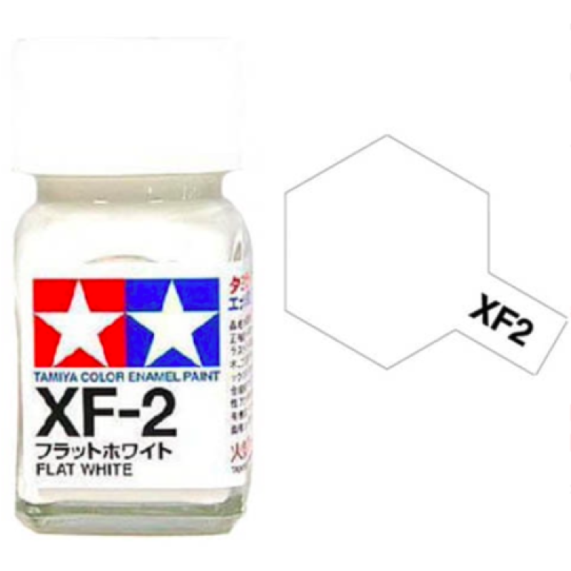 Enamel boja Tamiya 10ml. XF-2 Flat White