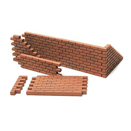 1/48 BRICK WALL, SAND BAG & BARRICADE SET