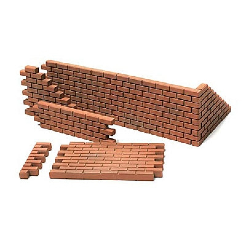 1/48 BRICK WALL, SAND BAG & BARRICADE SET