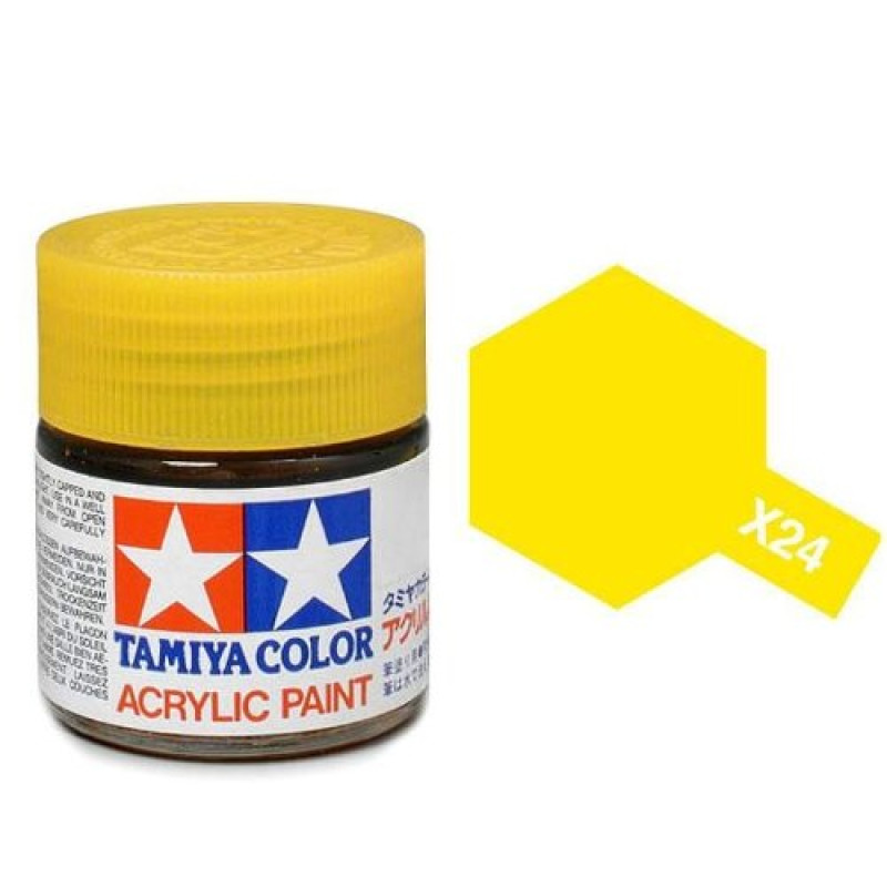 Akrilna boja Tamiya 10ml. Clear Yellow  X-24