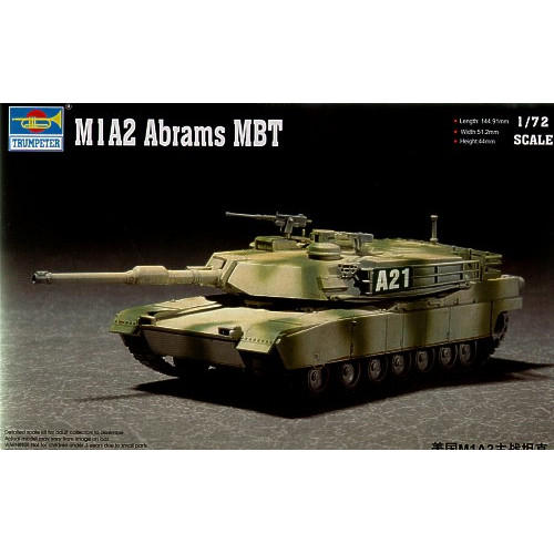 1/72 M1A2 Abrams MBT