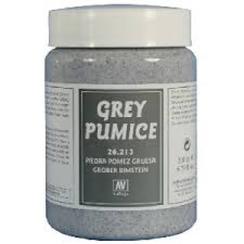 Grey Coarse Pumice 200 ml. Akril