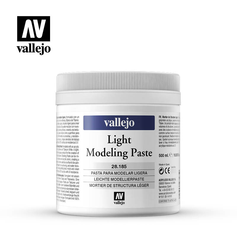 Light modeling paste 500 ml. Akril