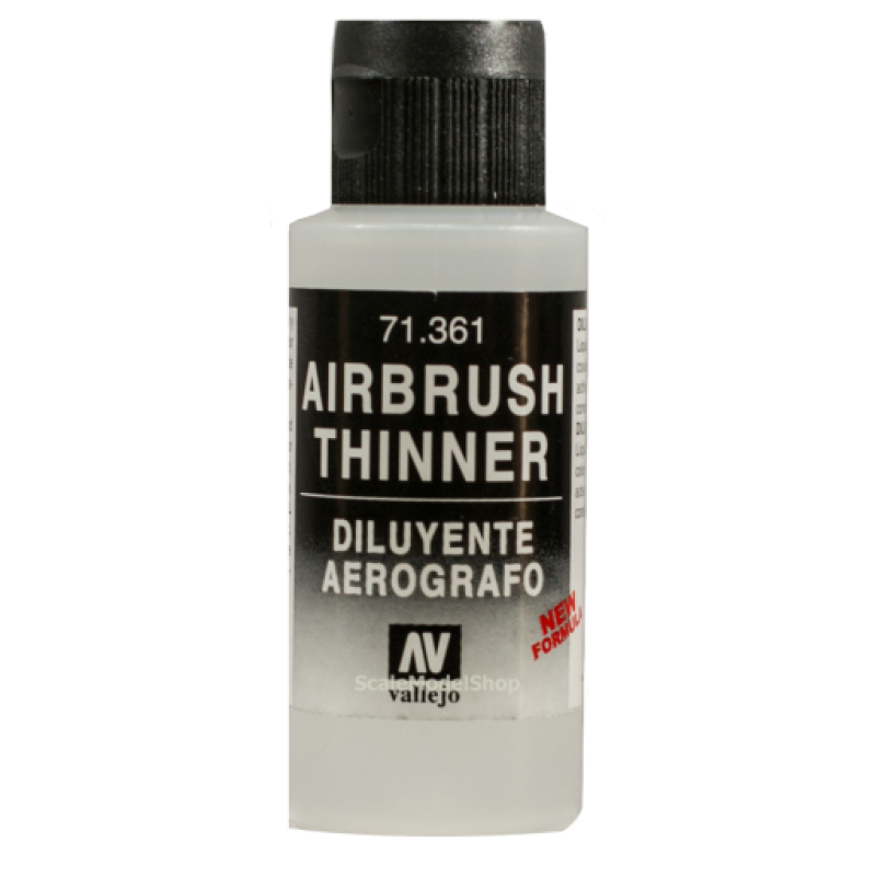 Airbrush thinner  60 ml.