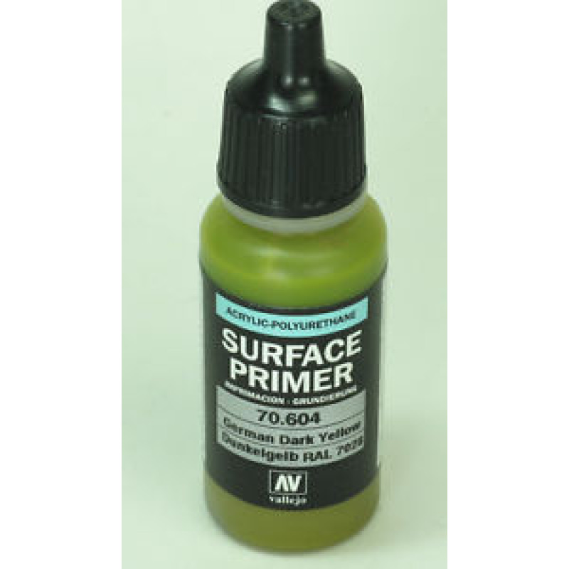 PRIMER 17ml. Dunkelgelb RAL7028