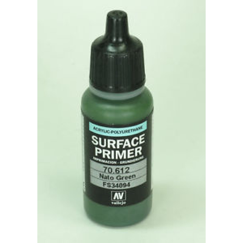 17 ml. Primer Nato green FS34094