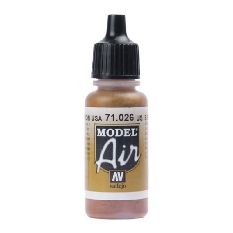 US Flat Brown 17ml MA Akrilna boja