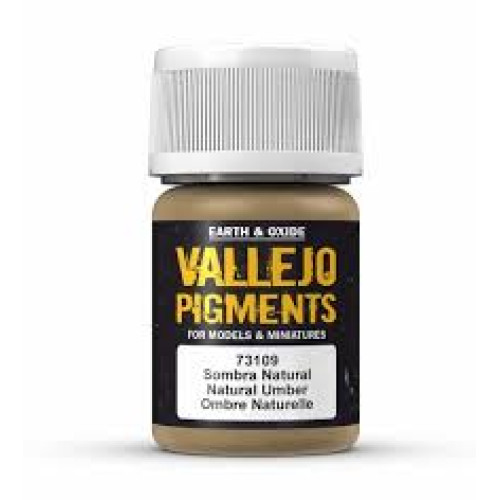 Natural Umber 30ml. Vallejo Pigment
