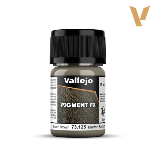 Loam Brown 30ml. Vallejo Pigment