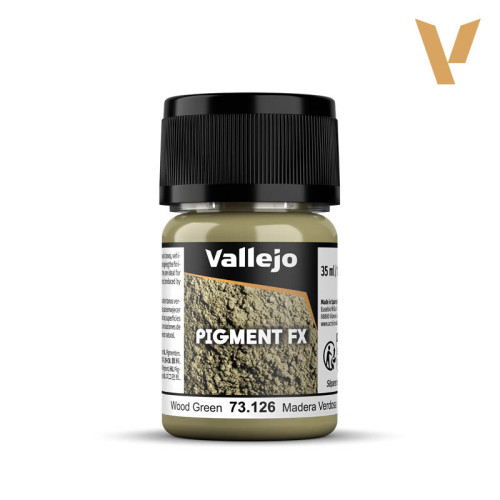 Wood Green 30ml. Vallejo Pigment