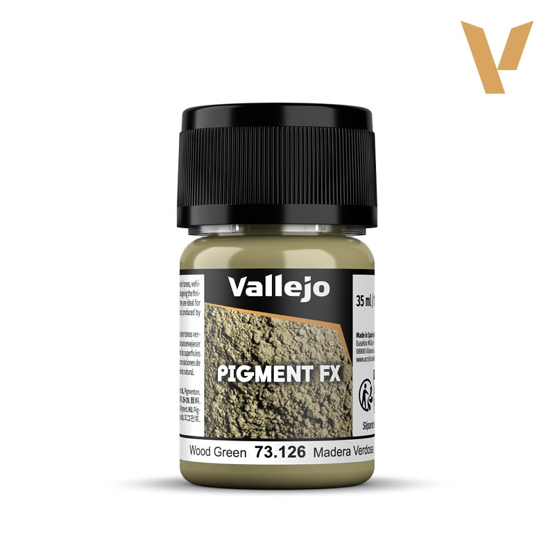 Wood Green 30ml. Vallejo Pigment