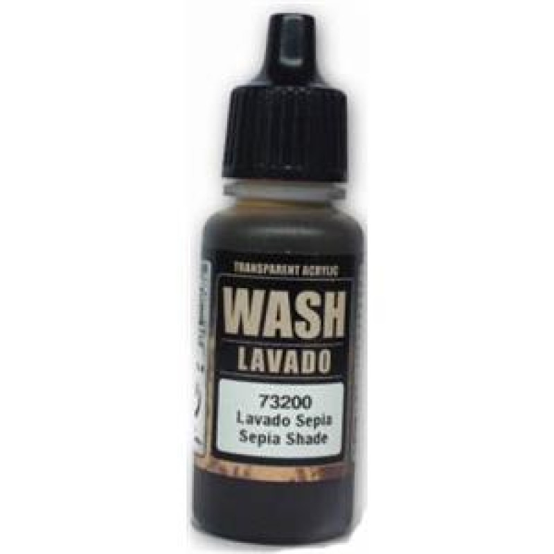 Sepia Wash 17 ml. Vallejo Pigment
