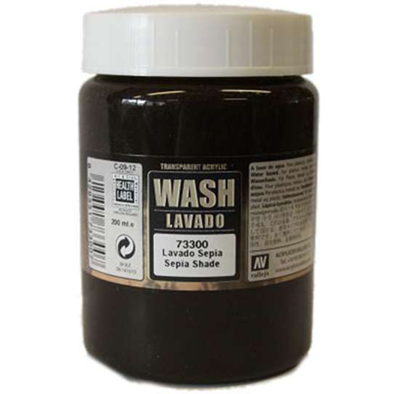 Sepia Wash 300 200ml.