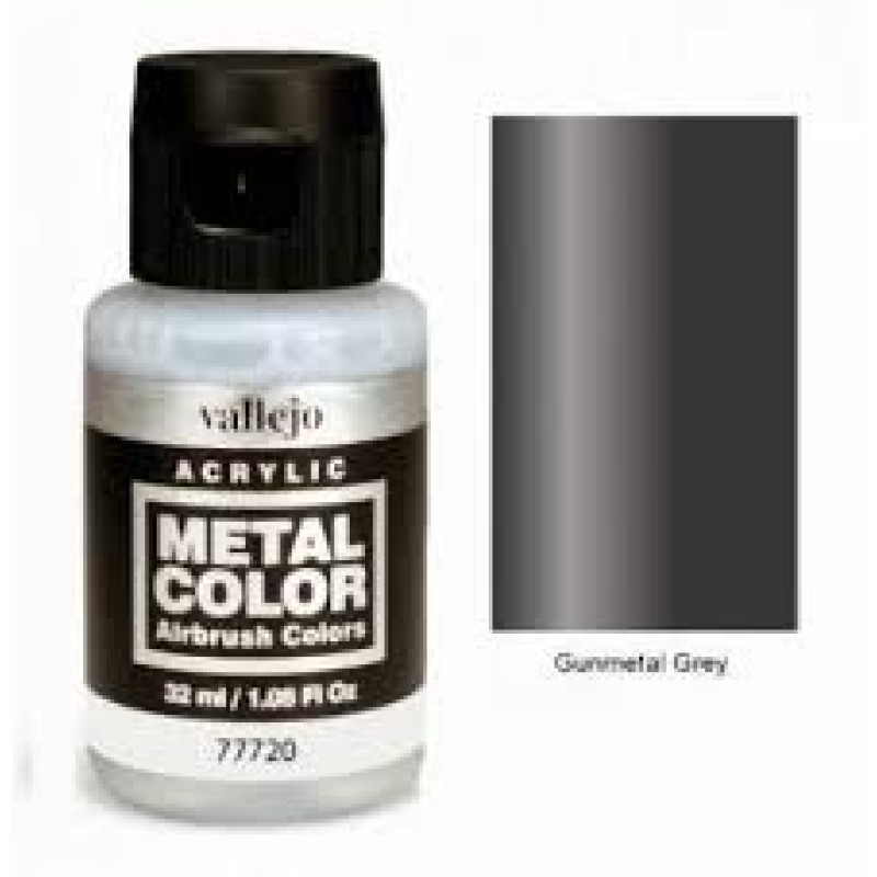 720 Gunmetal Grey Metal Color 35ml. Akrilna Boja 