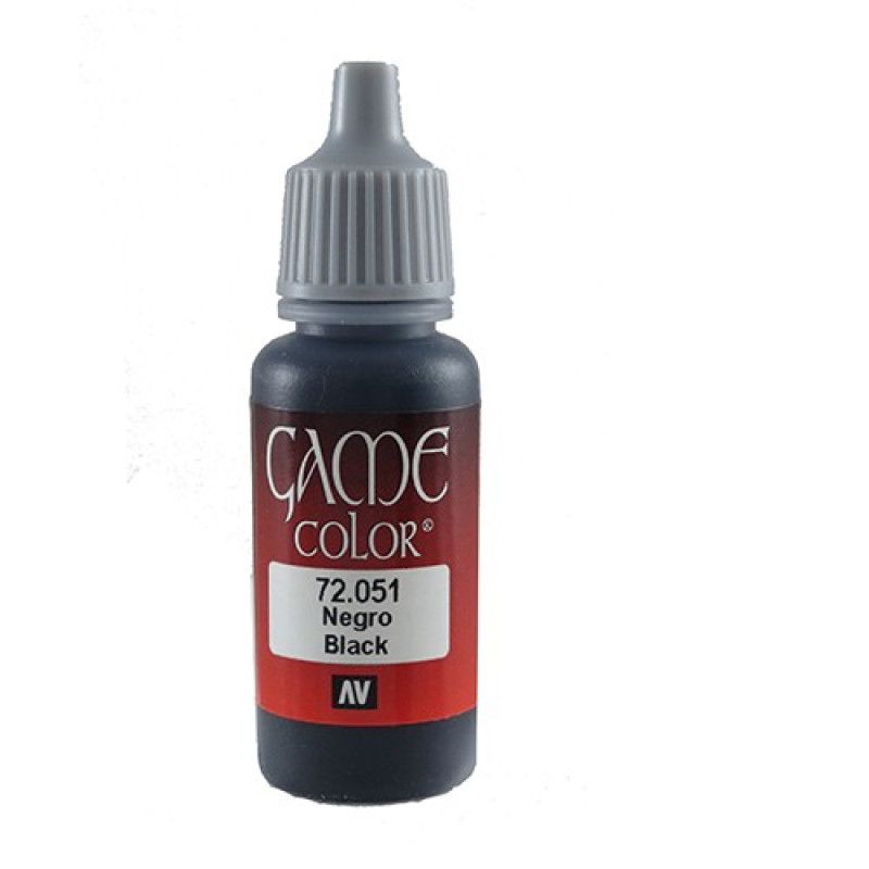 Chaos black 17ml. GC Akrilna boja