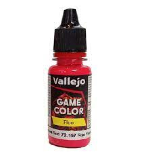 157 Fluorescent Red 18ml. GC Akrilna boja