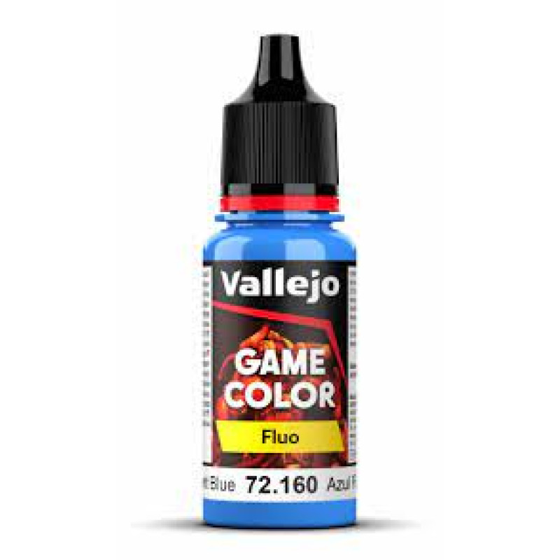 160 Fluorescent Blue 18ml. GC Akrilna boja