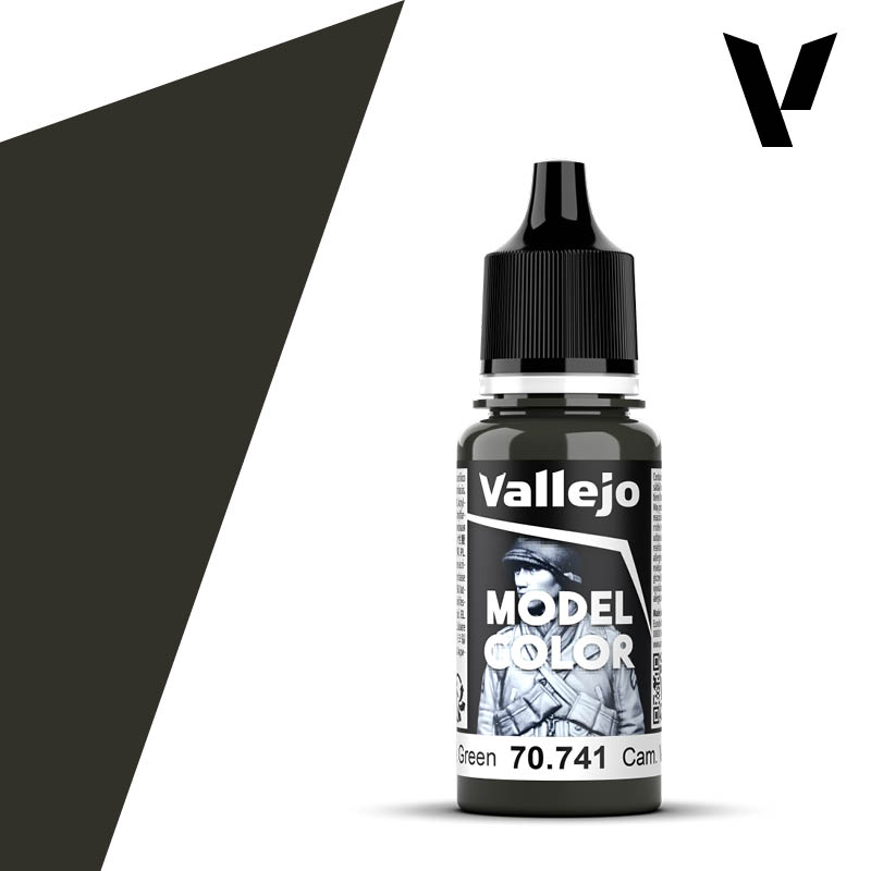 Cam.Black Green 18ml. MC Akrilna boja
