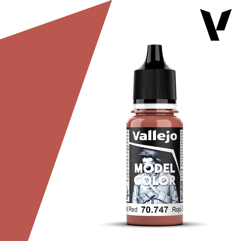 MODELCOLOR 747-18 ml FADED RED