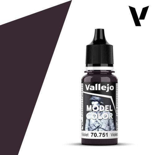 MODELCOLOR 751-18 ml BLACK VIOLET