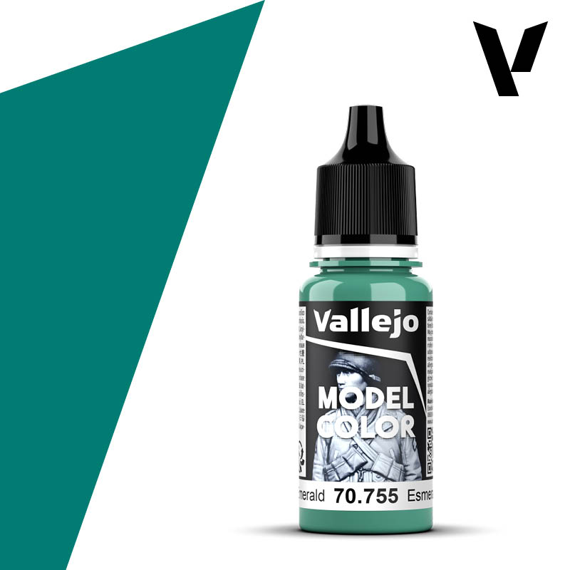 MODELCOLOR 755-18 ml LIGHT EMERALD