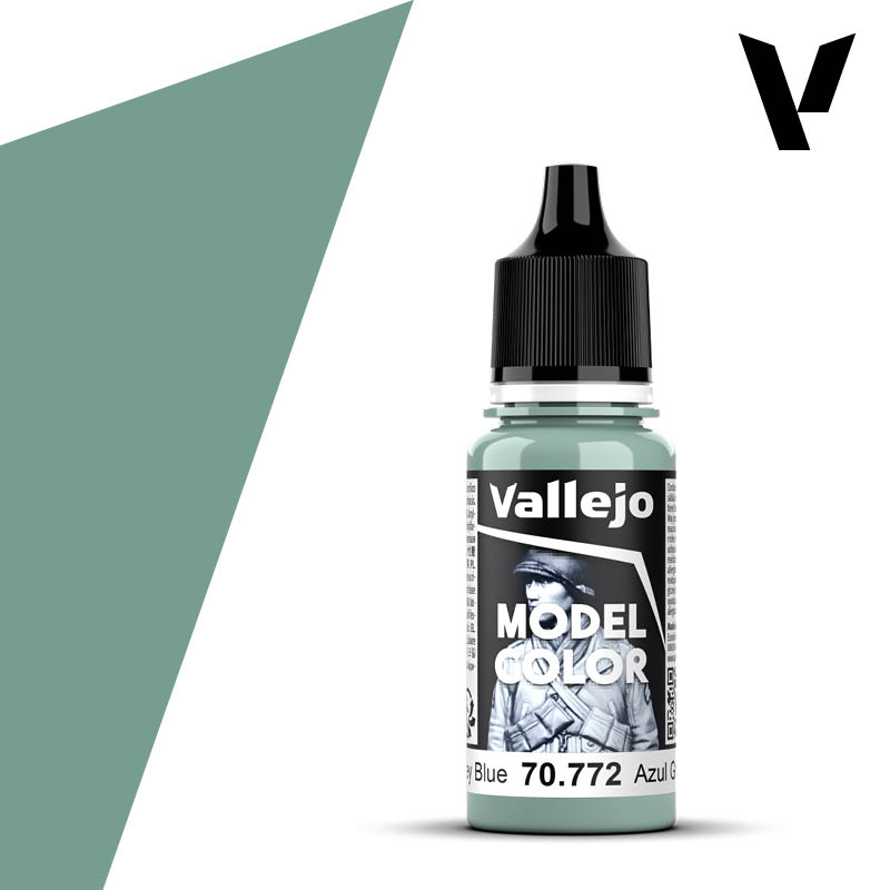 MODELCOLOR 772-18 ml MEDIUM GREY BLUE