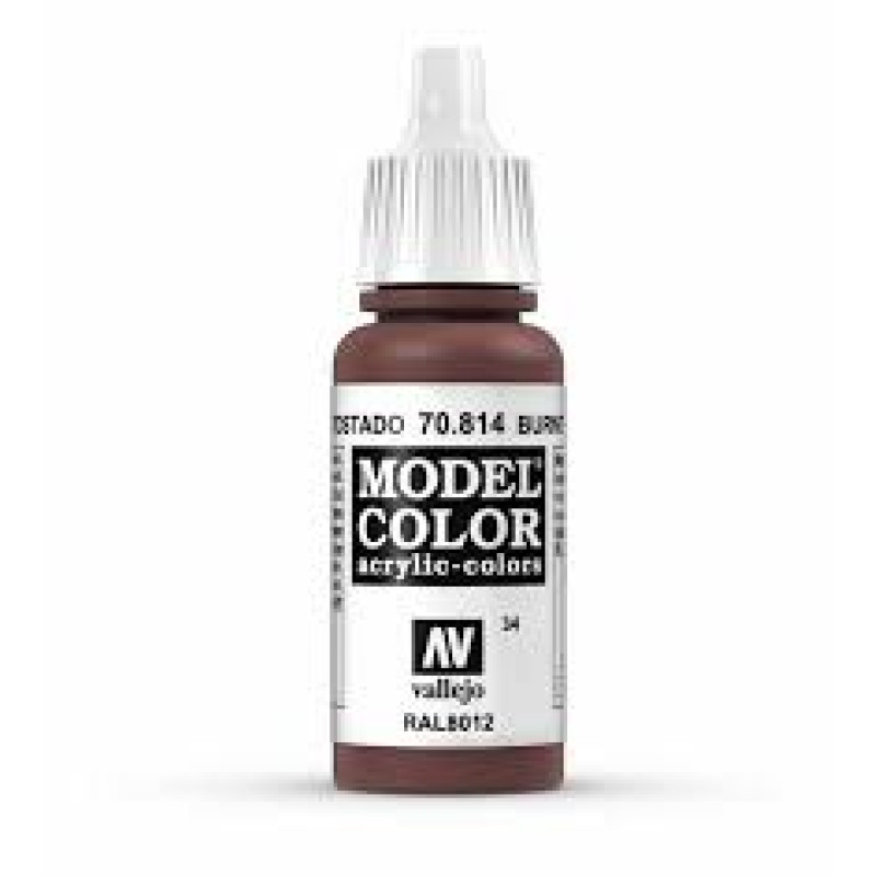 34 Burnt Red 17ml. MC Akrilna boja