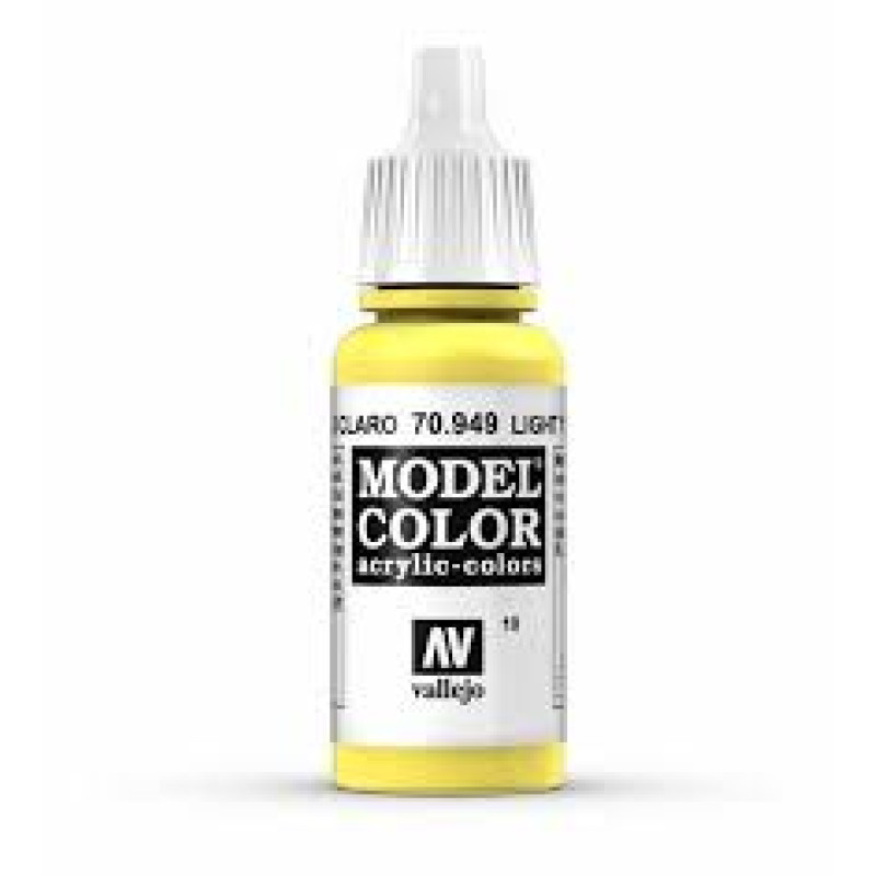 10 Light Yellow 17ml. MC Akrilna boja