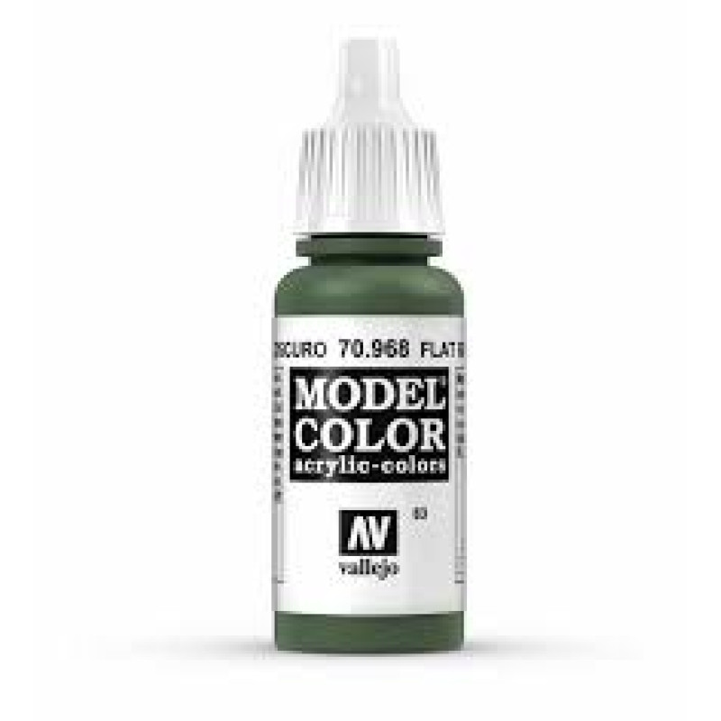 83 Flat Green 17ml. MC Akrilna boja