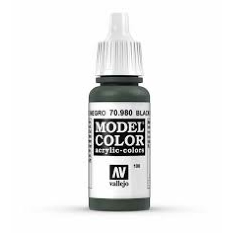 100 Black Green 17ml. MC Akrilna boja