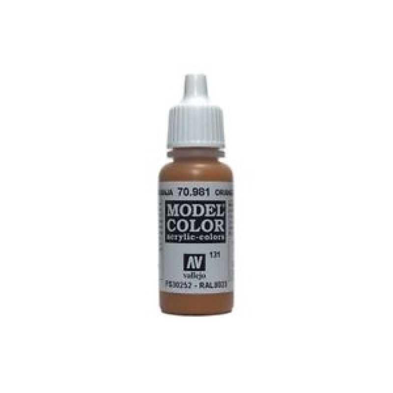 131 Orange Brown 17ml. MC Akrilna boja