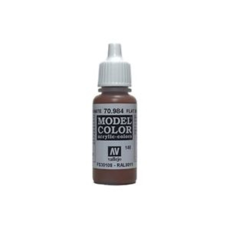 140 Flat Brown 17ml. MC Akrilna boja