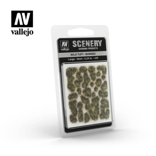 SCENERY : Wild Tuft - Burned Large 6 mm 