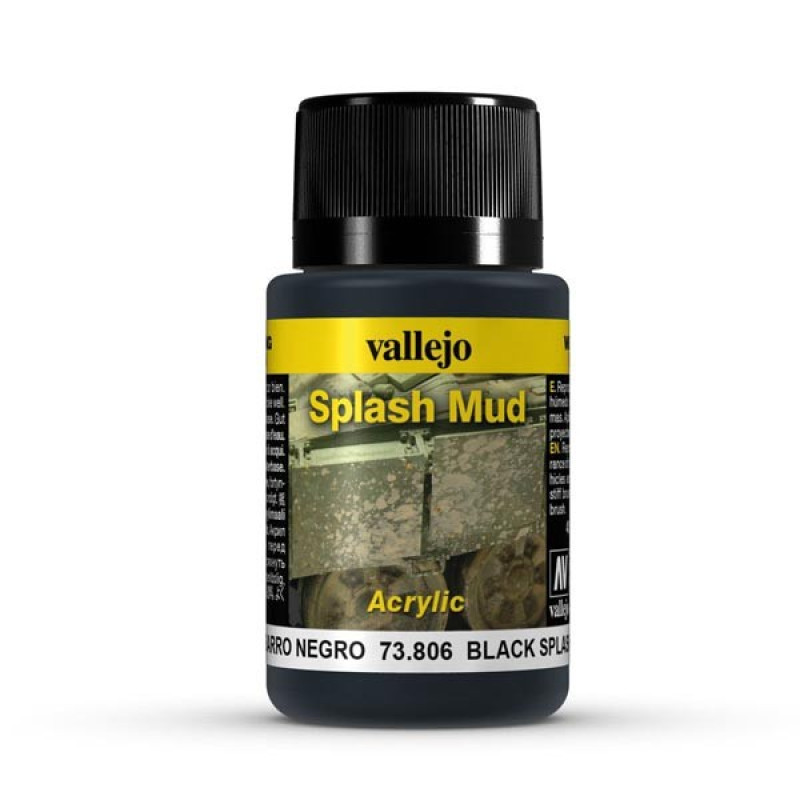 806 Black Splash Mud Weathering Effects 40ml.