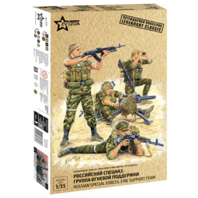 Russian Special Forces Fire Support Team 1/35
