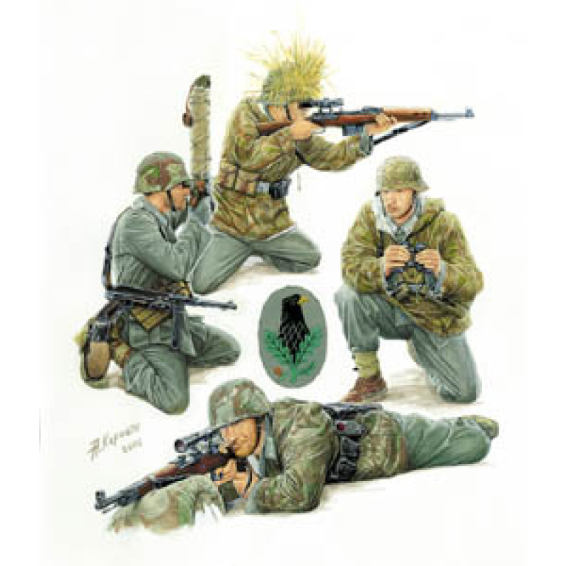 German sniper team 1/35