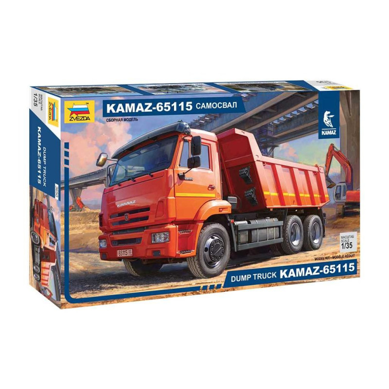 1:35 Dump Truck KAMAZ 65115