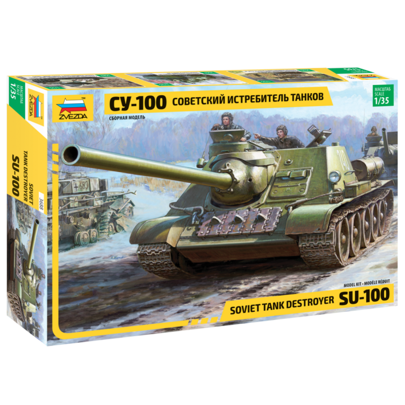 Soviet Tank Destroyer SU-100 1/35