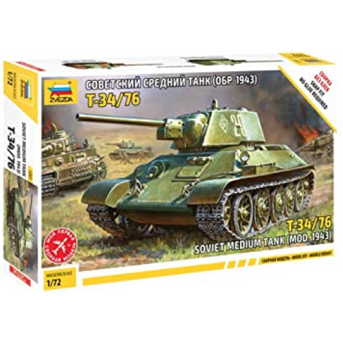Soviet Medium tank T-34/76 1/72