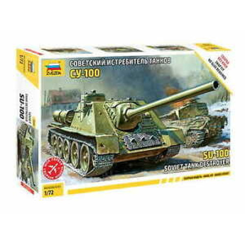 Soviet Self-Propelled Gun SU-100  1/72