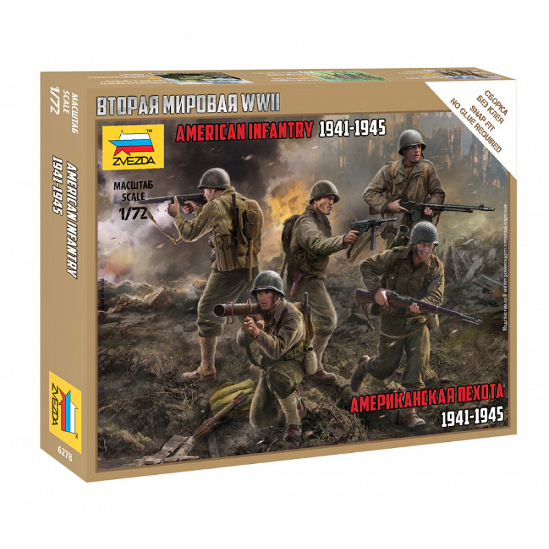 1/72 American Infantry 1941-1945
