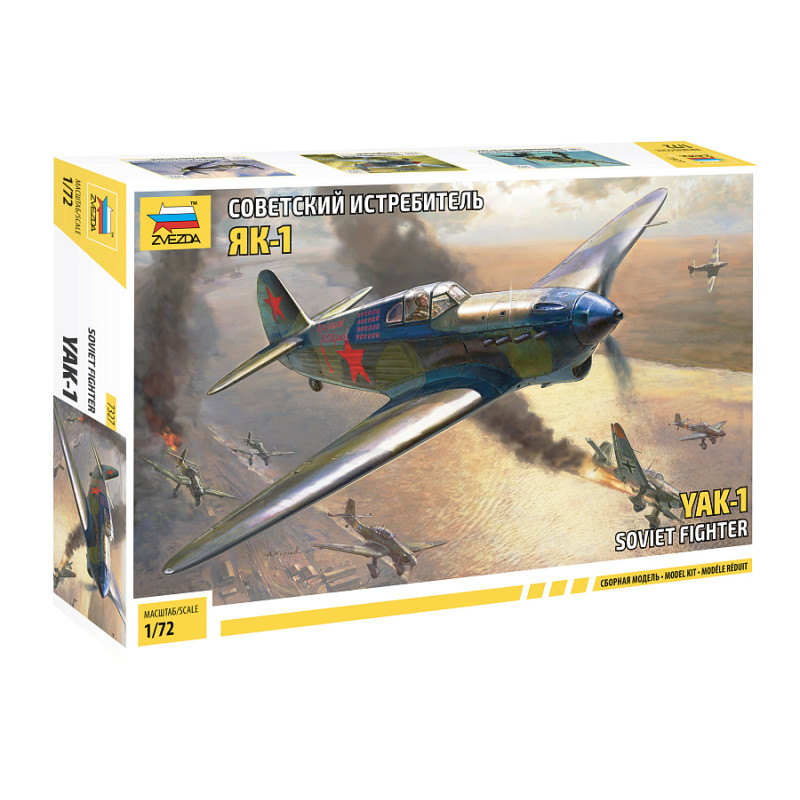 Soviet fighter Yak-1 27-92 series 1/72